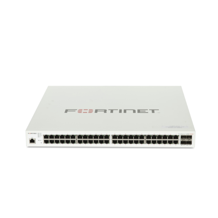 Ilustrar um switch fortinet